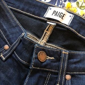 PAIGE Verdugo Ankle Blue Denim